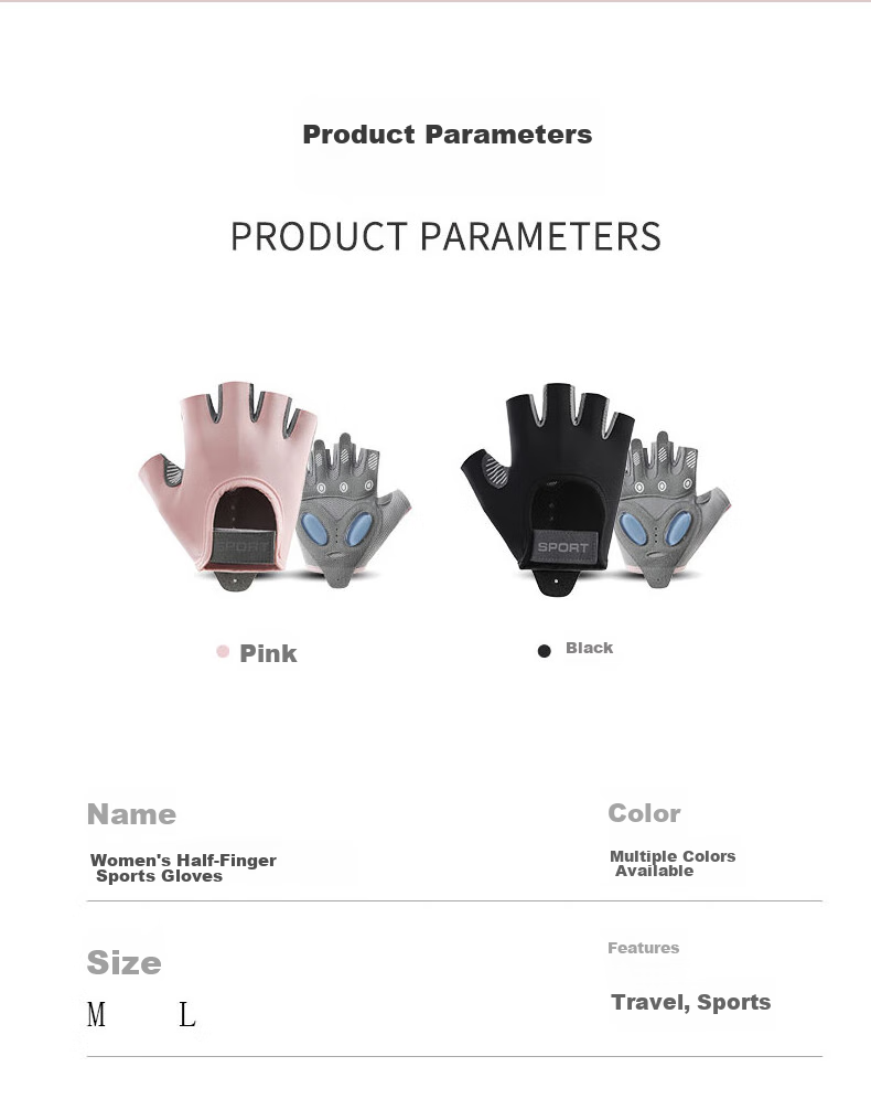 NAILEKESI N Fitness Half-Finger Gloves for Men And Women, Dumbbell Pull-Up Bar Weightlifting Training, Non-Slip Wear-Resistant Cycling Palm Protectio 13
