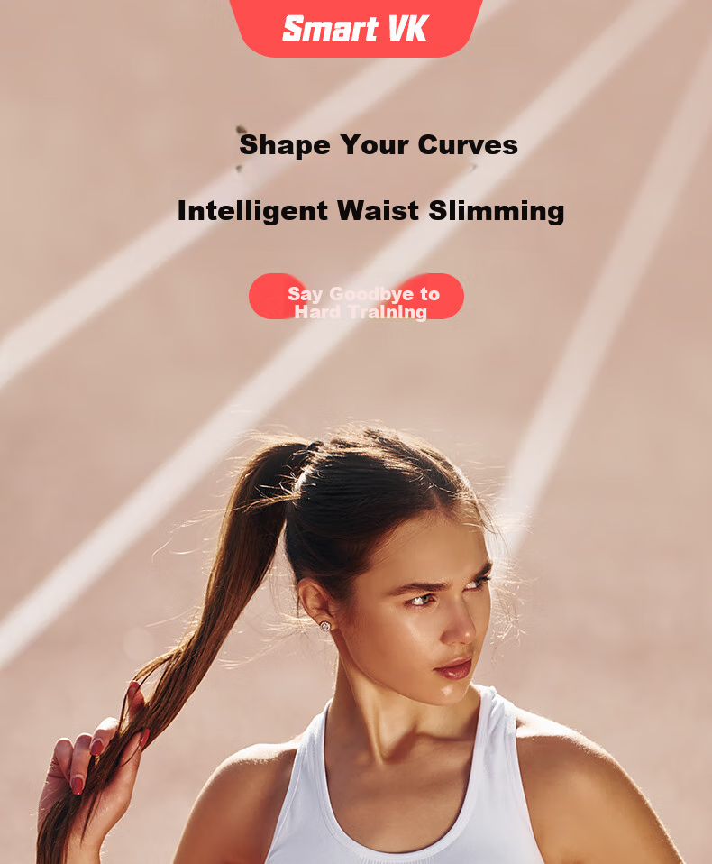 Smart VK Fat-Burning Machine, Belly Slimming Device, Weight Loss Lazy Person's Abdominal Fat-Burning Equipment, Body Shaping Vibrating Home Fitness Waist Belt 1