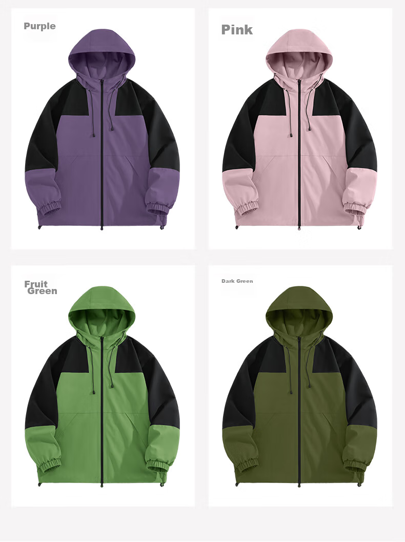 Baleno Men's Sports Woven Jacket, Spring And Autumn Outdoor Windproof Water-Resistant Casual Hooded Jacket, Simple Versatile Windbreaker 11