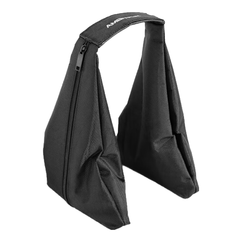 AMBITFUL Photography Weighted Double-Section Sandbag, Studio Photography And Film Lighting Suspension Arm Crossbar Balance Bag Accessory, Oxford Sandbag Ceiling Light Stand Weighted Bag Wear-Resistant Black Model