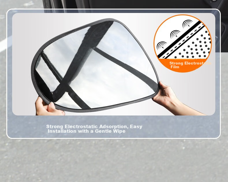 Shaguo Car Sunshade, Summer UV Protection, Heat Insulation Window Curtain, Non-Glaring, Static Cling Sun Visor, Car Side Window Sunshade 7