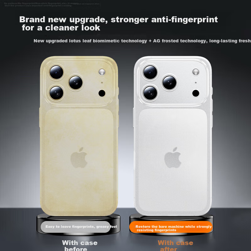Чехол для iPhone Air DIVI Ultra-Thin Zero-Feel, защитный, противоударный, матовый, полупрозрачный, белый, с магнитом