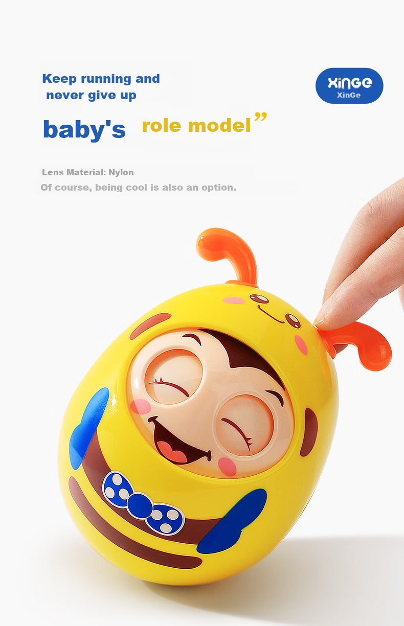 Xinge Baby Rattle Toy, Chewable, for 0-6 Months Infants And Toddlers, 0-1 Year Old Baby Soothing Early Education, Grasping Training Hand Rattle Toy, Chinese Style Teether Rattle, National Trend Rattle Lu 4