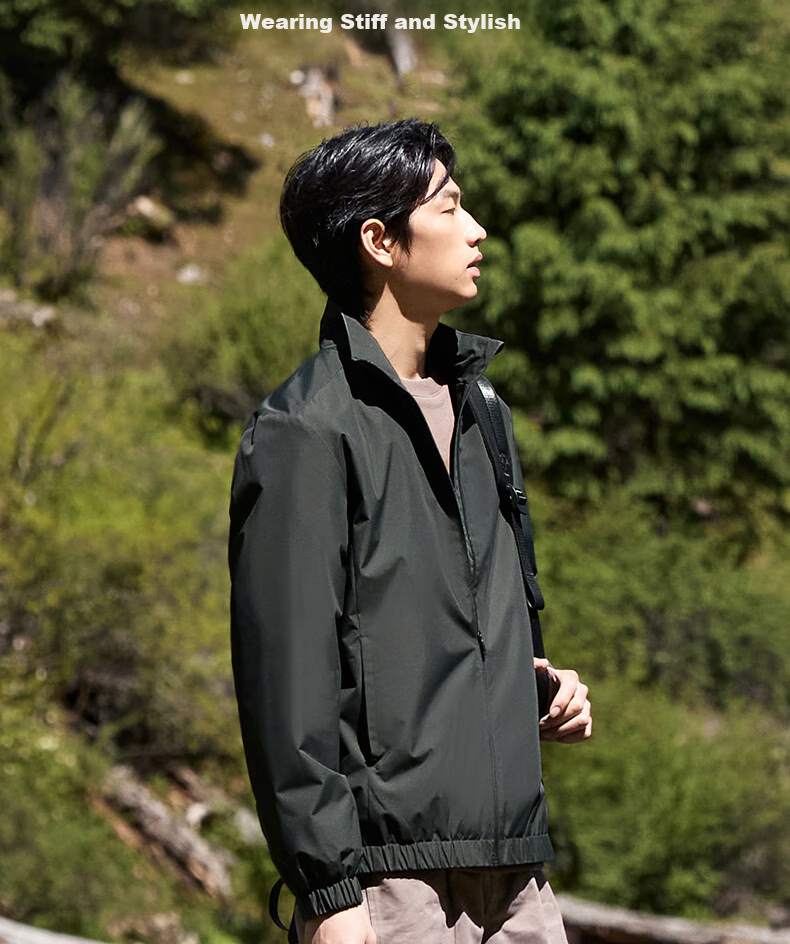 361° Men's Jacket, Spring And Summer, Water-Repellent, Stand-Collar, Sports Outdoor Jacket, Windbreaker for Men, 652534603-1 5