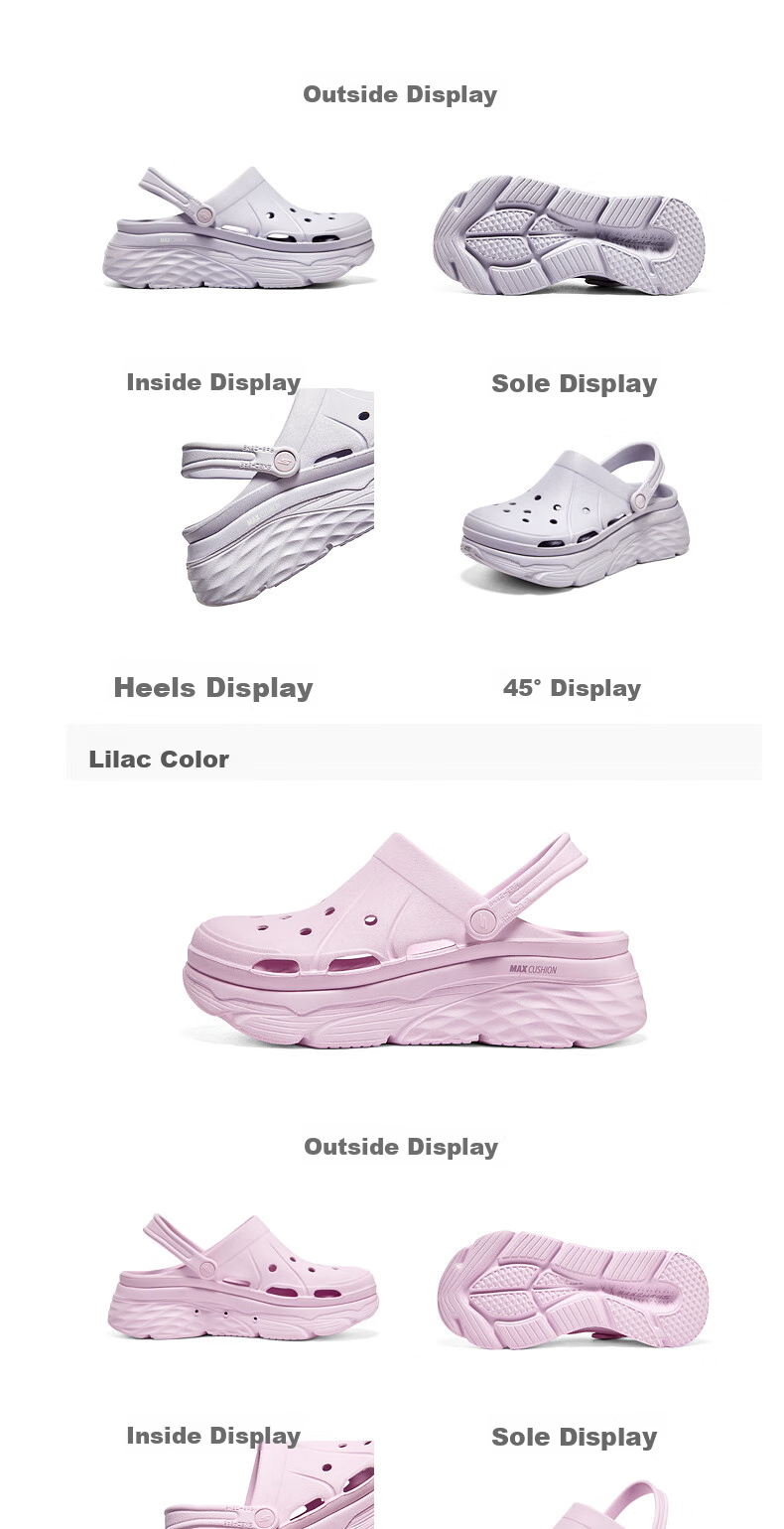 Skechers Women's Summer Perforated Sandals, Platform Shoes with Thick Soles for Outdoor Wear, Beach Shoes with Comfortable Cushioning 17