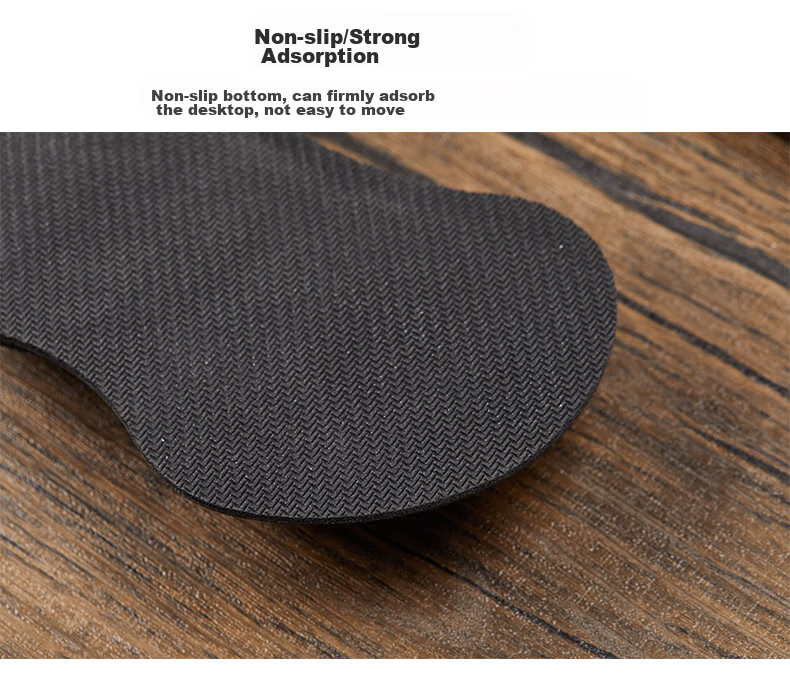 CAPERE Mouse Pad Wrist Rest, Slow Rebound Hand Support Wrist Pad, Comfortable Wrist Rest for Computer Office Use, Lucky Cat H218, 138X85X25mm 4