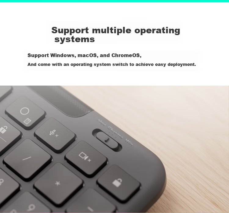 Logitech MX Keys Mini Wireless Bluetooth Keyboard, Premium Office Smart Backlit, with Receiver, Commercial Version, Graphite Black, 79 Keys 7