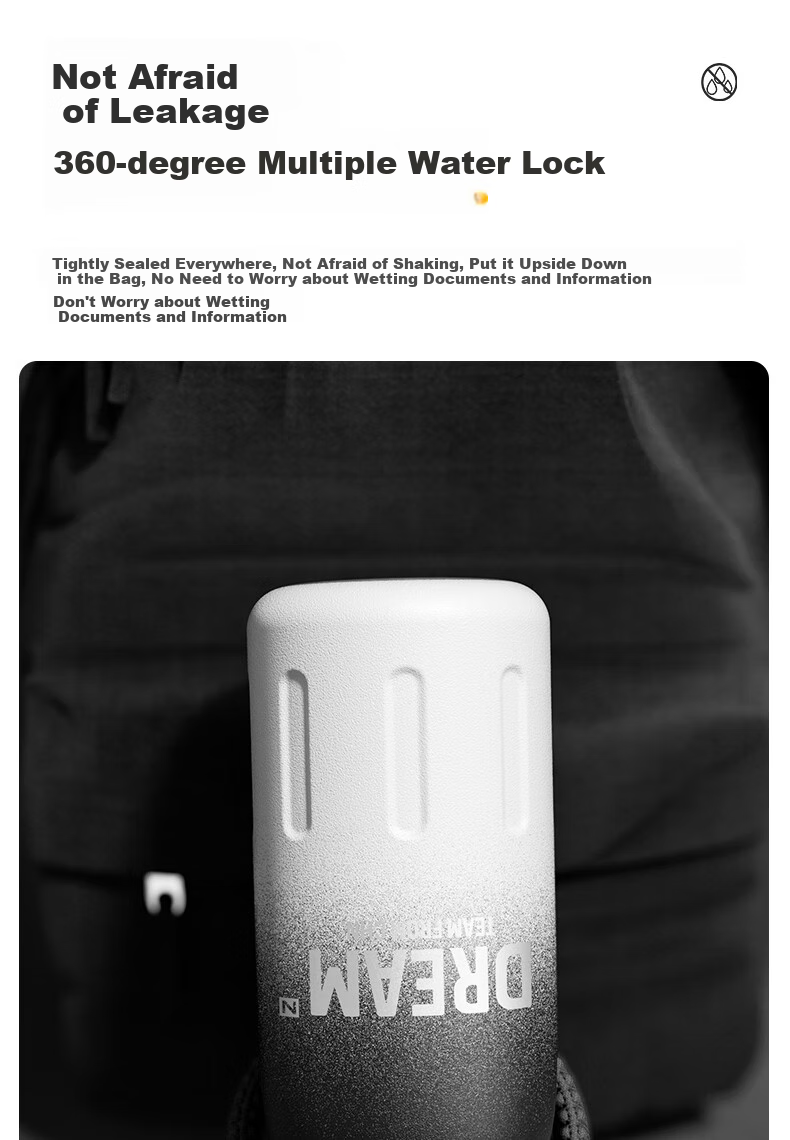 NRMEi Insulated Thermal Flask Dual-Use Large Capacity Men's Portable Outdoor Sports Student Straw Water Bottle Cup 21