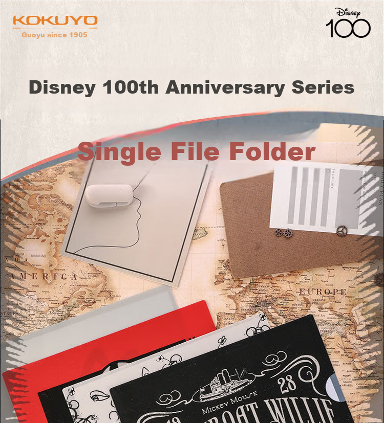 KOKUYO Campus Large Capacity A4 Single Sheet Storage Folder File Organizer, 4 Pieces WSG-FU7303C, Digital All-Net Low Price 1