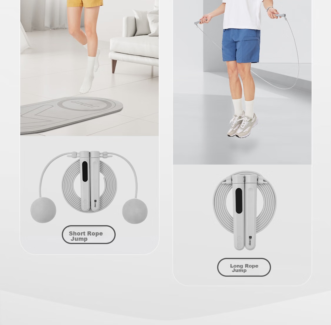 Keep Jump Rope Counter, 60S Countdown Timer, Recommended for Middle School Students' Exams, Adult Fat-Burning Training, Children's Exam-Specific Exercise 18