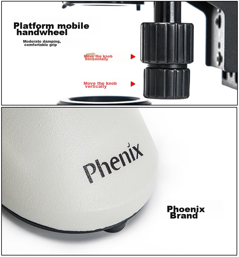 Phenix PH50-3A43L Three-Lens Biological Microscope, Professional Teaching And Experimental, High Magnification, High Definition, for Health Care And Livestock Breeding 16
