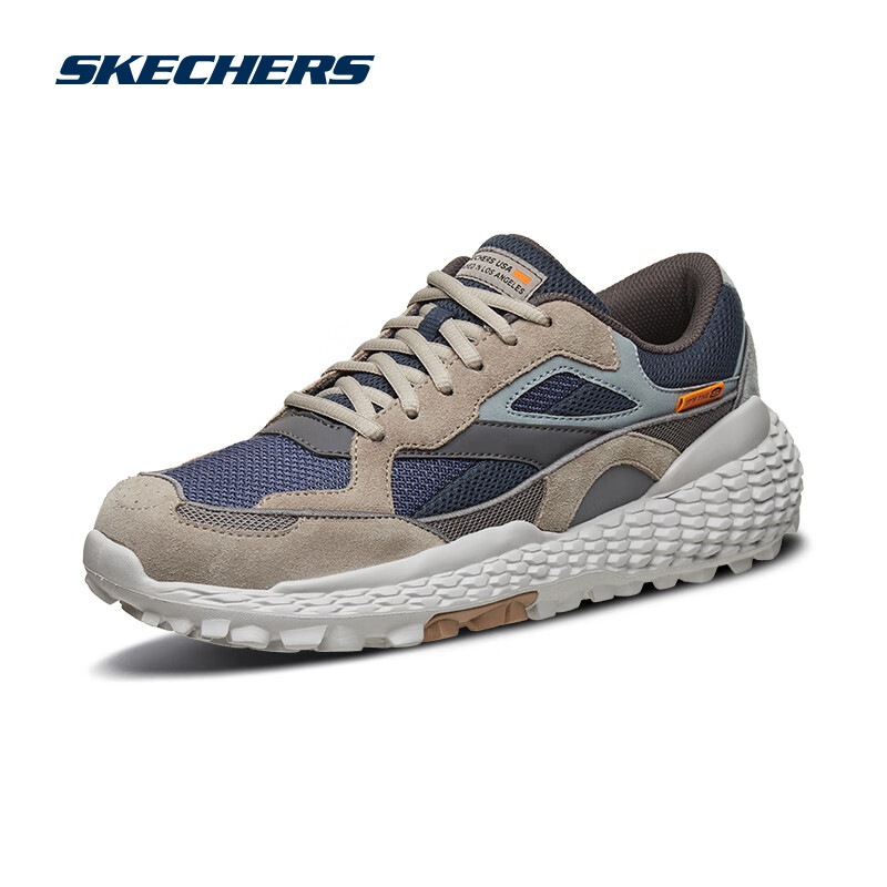 Skechers Autumn Men's Shoes, Lightweight Functional Monster Shoes Series, Trendy Dad Shoes, Comfortable Versatile Daily Sports Casual Shoes