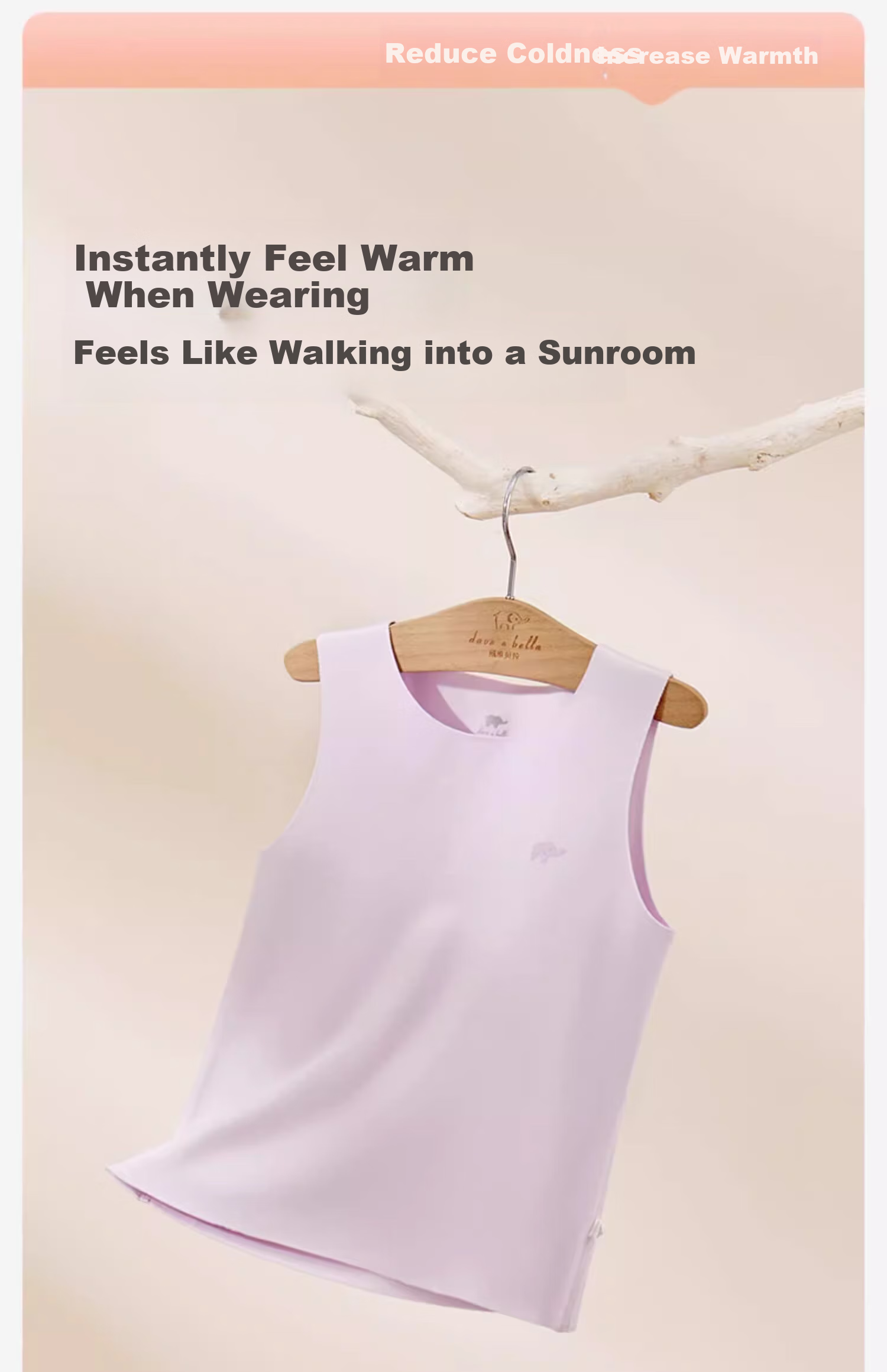 DAVE & BELLA Girls' Tank Top, Autumn And Winter Boys' Meiyaibi Underwear, Children's Undershirt 5