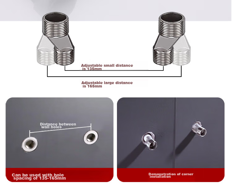 Larsd Shower Mixing Valve, Shower Faucet, Mixer Valve, Copper Body, Bathroom Hot And Cold Shower Switch, LD5203 10