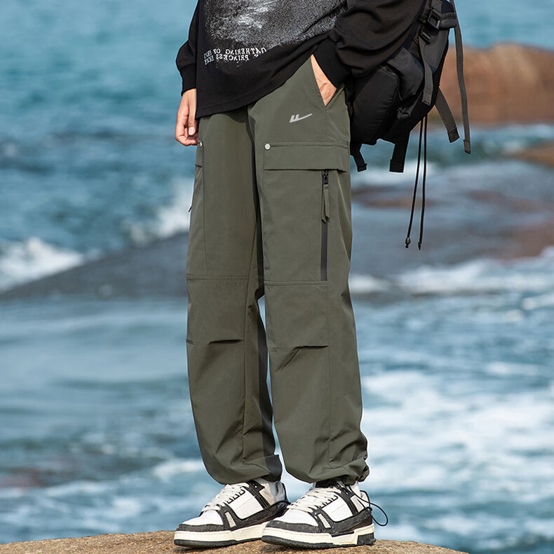 Huili Men's Outdoor Tactical Pants, Breathable And Wear-Resistant Cargo Pants, Windproof And Waterproof Hiking Trousers for Me 16