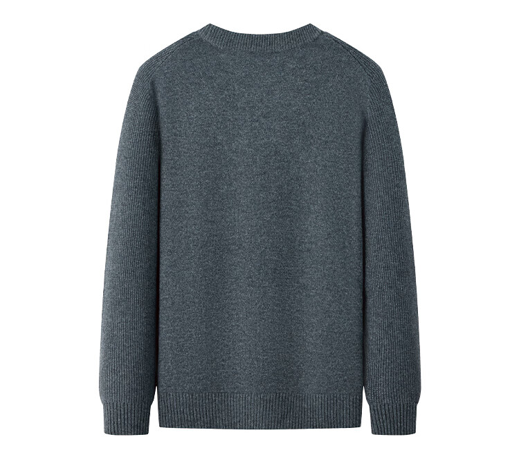 FIRS Australian Pure Wool Men's Heavyweight Thick Autumn Winter Soft Comfortable Casual Sweater 7