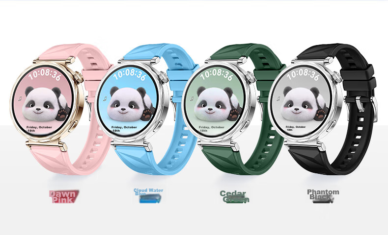 Weiqiantu [Women's Silicone] Compatible with Huawei GT7/GT6/GT5/Watch6/6pro/watch5/GT5Pro/GT4 Watch Straps, Women's Sports Silicone, 41mm 10