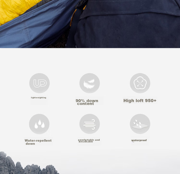 SEA TO SUMMIT Outdoor Camping Adult Down Sleeping Bag, Single-Person Mummy-Style Goose Down Waterproof Sleeping Bag 4