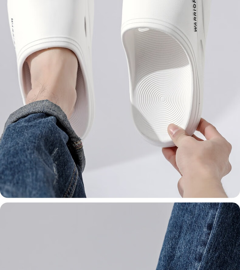Huili Men's Slippers, Sports Bathroom Indoor And Outdoor Wear, Non-Slip Thick-Soled Sandals, HL0273 Orange Color, Size 44-45 16