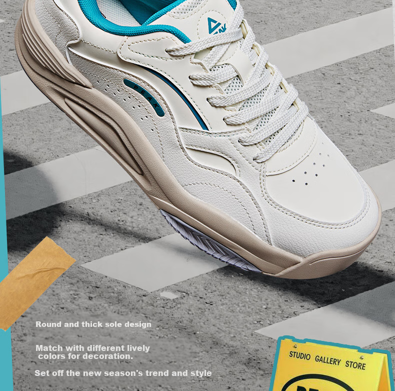 Peak Taiji Manxing Summer Thick-Soled Casual Height-Increasing Lightweight Running Sports Shoes DB530447 4