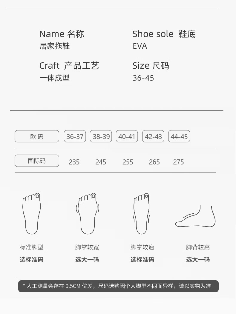 GUOLUOFEI Squishy Slippers for Men And Women, Summer Home Couple Bathroom Shower Outdoor Thick-Soled Sandals, Gray, Size 44-45 1