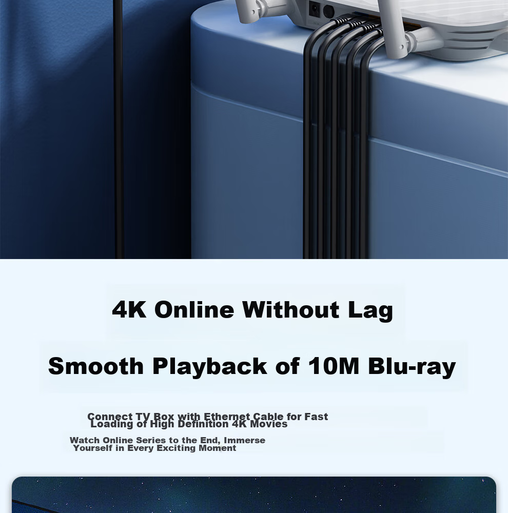 ULT-Unite CAT7 Gigabit Ethernet Cable, 10Gbps Pure Copper Double-Shielded Engineering Grade Network Cable for Home Renovation, Computer Broadband Monitoring Wiring Patch Cord, 8 Meters 8