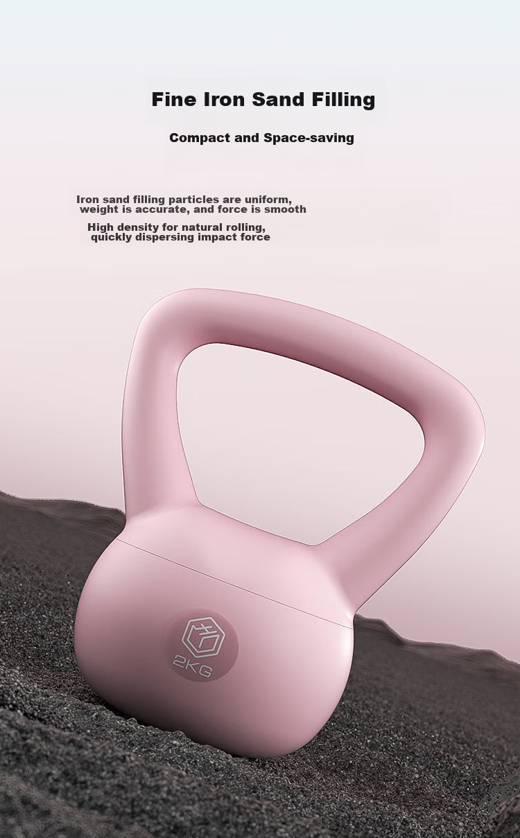 JD Original Soft Kettlebell, Men's And Women's Kettlebell Dumbbell, Fitness Kettlebell for Arm Exercises And Deep Squats, Glute And Buttock Exercises, Xinghe, 8KG 7