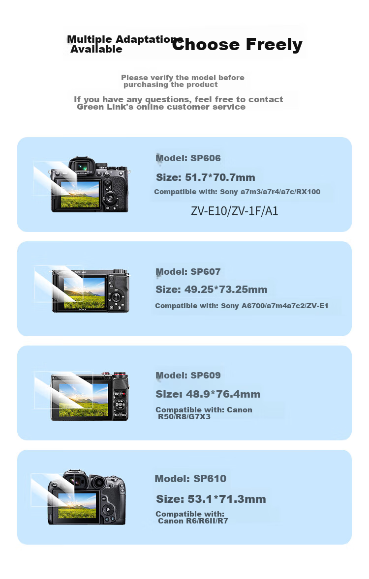 UGREEN Compatible with Sony A7c2 A6700 A7m4 ZV-E1 AR Tempered Glass Screen Protector, High Definition Anti-Glare Anti-Reflective Camera Screen Protective Film, Mirrorless Camera Accessory, 1 Piece 13