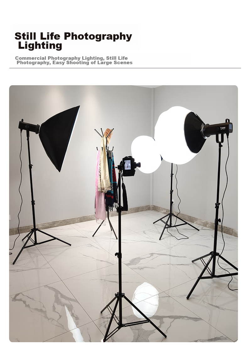 Hakutatz LG-300W Deep Softbox Kit, Live Streaming Fill Light, Professional Photography Lighting, Soft Sunlight Lamp, Continuous Light, Children's Portrait Photography, Video Portrait, Streamer Clothing Light Box Equipment 20