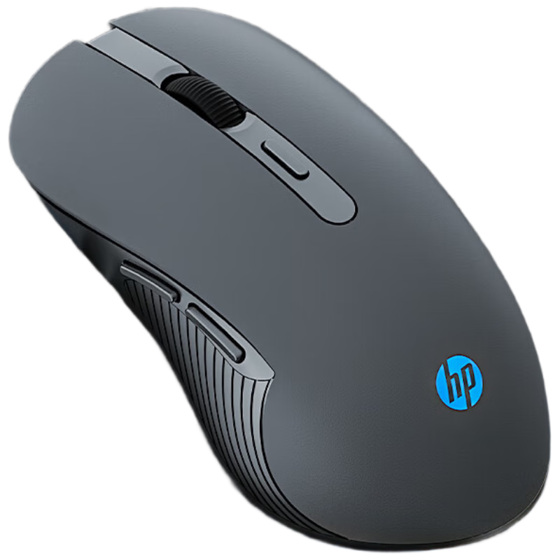 HP M280 Wired Mouse, Quiet for Home And Office Use, Ergonomic Gaming Mouse for Laptops And Desktop Computers, Gunmetal Gray