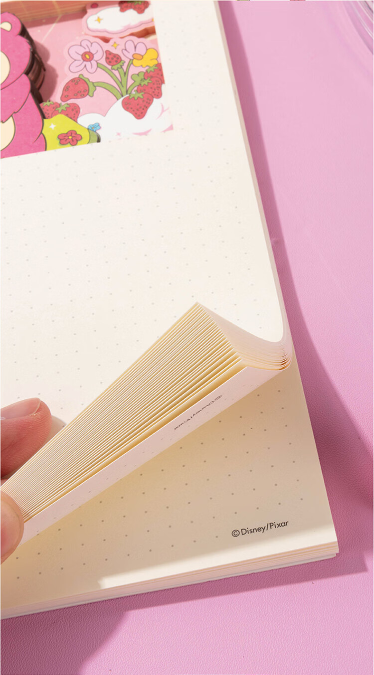Disney 3D Cartoon Notebook Student High-Value Journal Thick Cute Fun Diary Creative Gift Alien A75093-T1 6