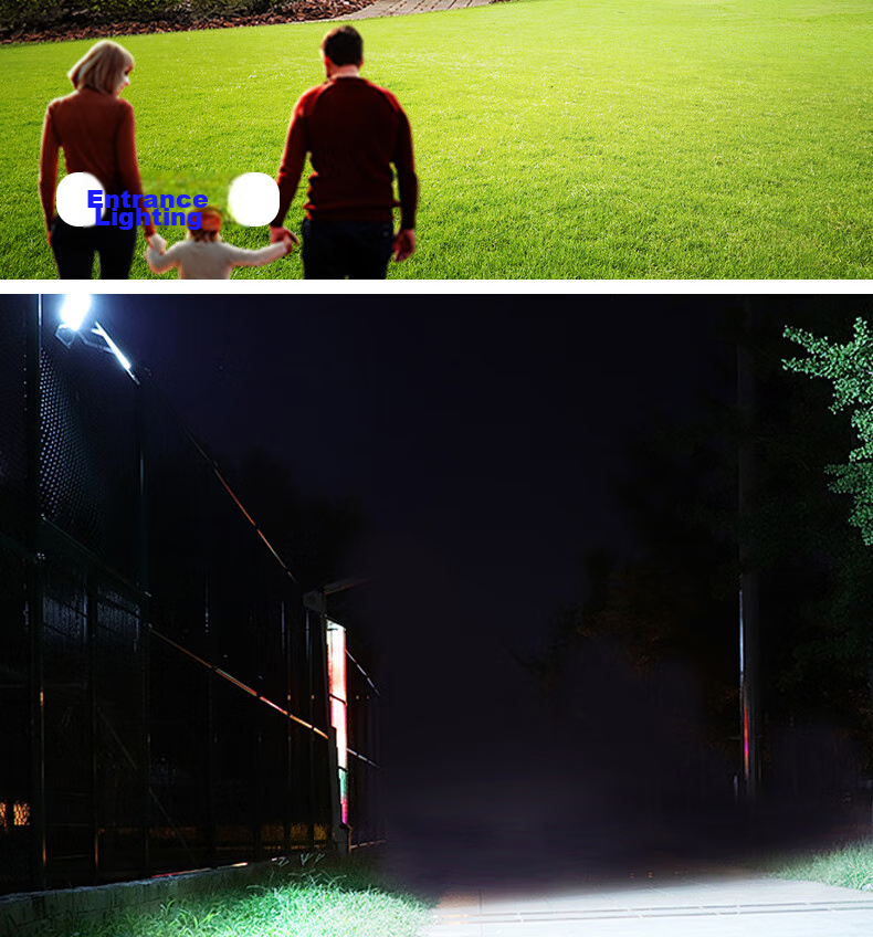 Shufujia Solar Outdoor Lighting Garden Lamp Rural Home Yard Entrance High Power High Brightness Waterproof Street Light 25