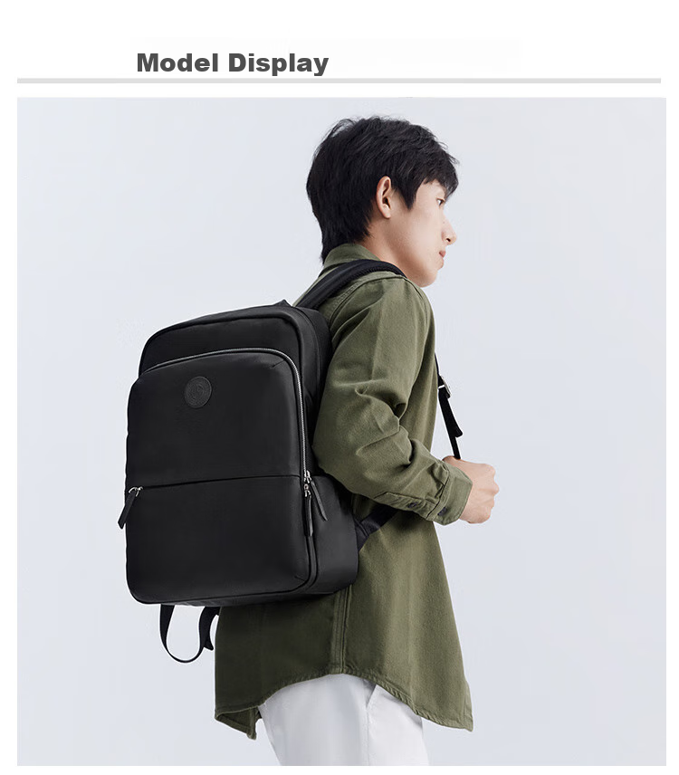 Goldlion Backpack, Outdoor Travel Bag for Men, Double Zipper Large Capacity Laptop Bag And Schoolbag, Birthday Gift 1
