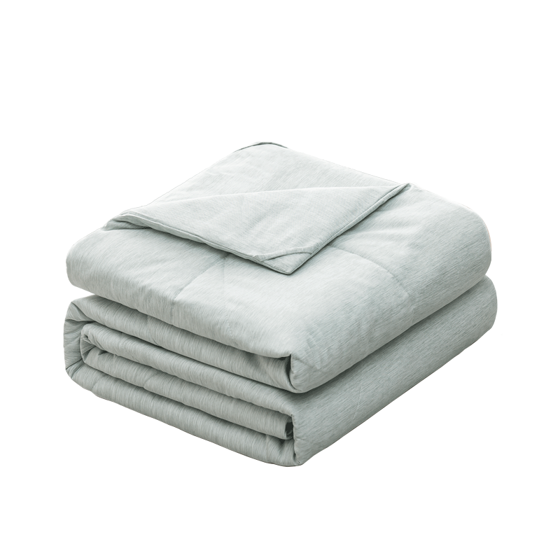 JD Original Satin Color Woven Summer Quilt, Air Conditioning Quilt, Class A Fiber Quilt, 2x2.3m, Mint Gree