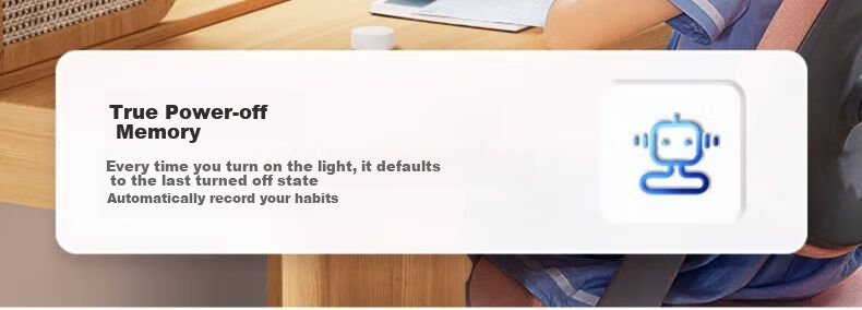 Dpdupi Depu Eye Protection Lamp Desk Lamp Study Reading Homework Eye Care Student Children National AA Clip-on Smart Bookshelf Lamp 27