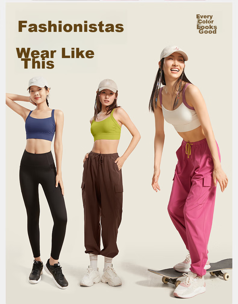 VFU Kitten Ear High-Intensity Sports Bra, Shock-Absorbing, Breathable, Beautiful Back Design, Suitable for Outdoor Wear, Sports Vest, Wutong Color, Size S 10