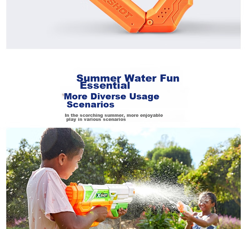 ZURU X Special Attack Giant Wave Swallower Quick-Refill Water Gun + Sneaker Small Quick-Refill Water Gun Set 10