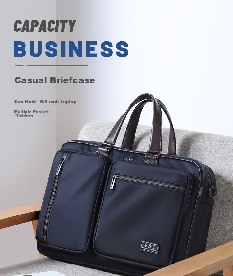 GOLF Business Briefcase for Men with Multiple Compartments, Handheld Bag for 15.6-Inch Laptop, Gift for Boyfriend Or Father 1