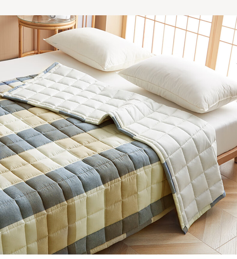 Wuyinliangpin 100% Cotton Mattress Pad, Xinjiang Cotton Bed Cover with Pure Cotton Fabric, Foldable Home Use Mattress Topper, 1.5x2 Meters 6