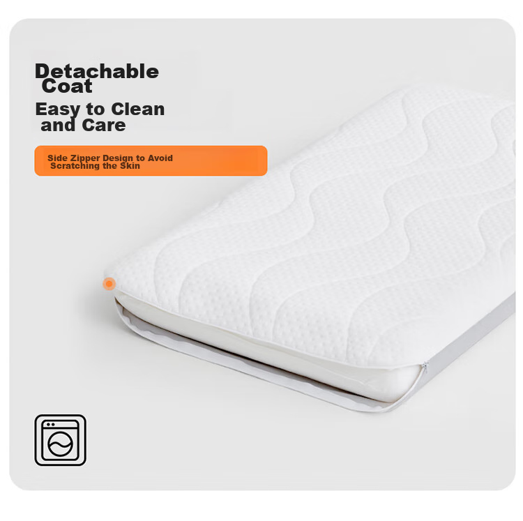 Lafufeier Scientific Zone Cervical Support Pillow, Class A Antibacterial Memory Foam Pillow, Deep Sleep Slow Rebound Pillow, Single Piece 18