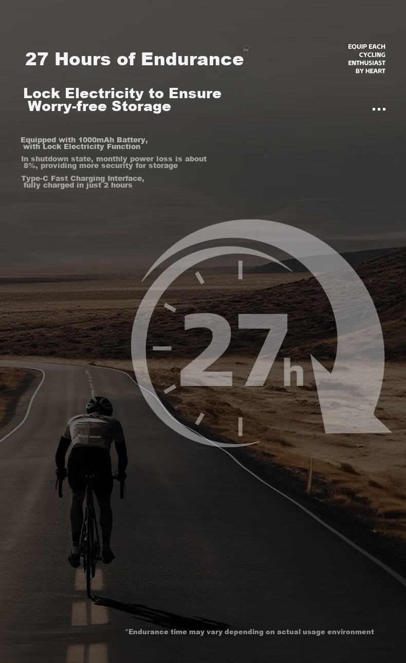 WestBiking Bicycle GPS Speedometer, Wireless Speed Measurement And Positioning, Odometer, Speed Recorder 11