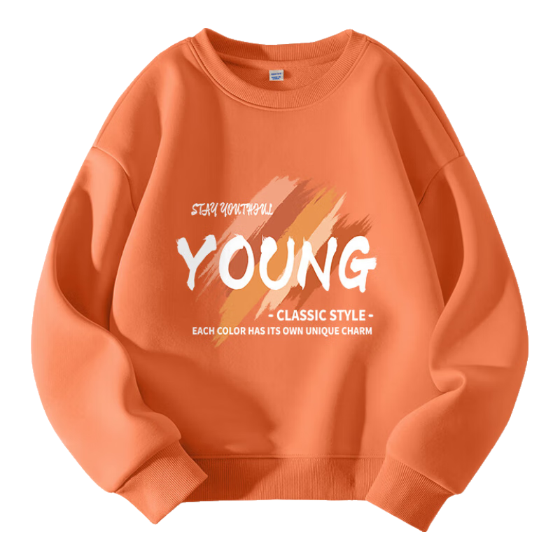 Baleno Boys' Sweatshirt, Spring And Autumn 2026 Style, for Older Children, Trendy Round Neck Long Sleeve, Kids' Casual Sports Top, Thi