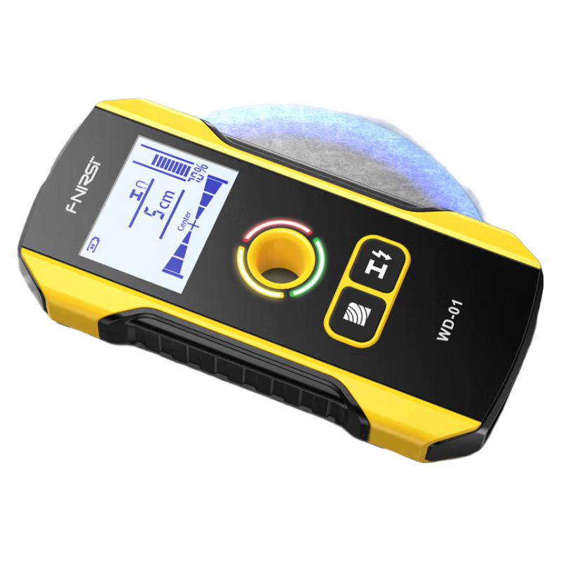 FNIRSI Multi-Functional Wall Detector, Wire And Metal Rebar Scanner, High-Precision Load-Bearing Wall Hidden Wire Scanner WD-02