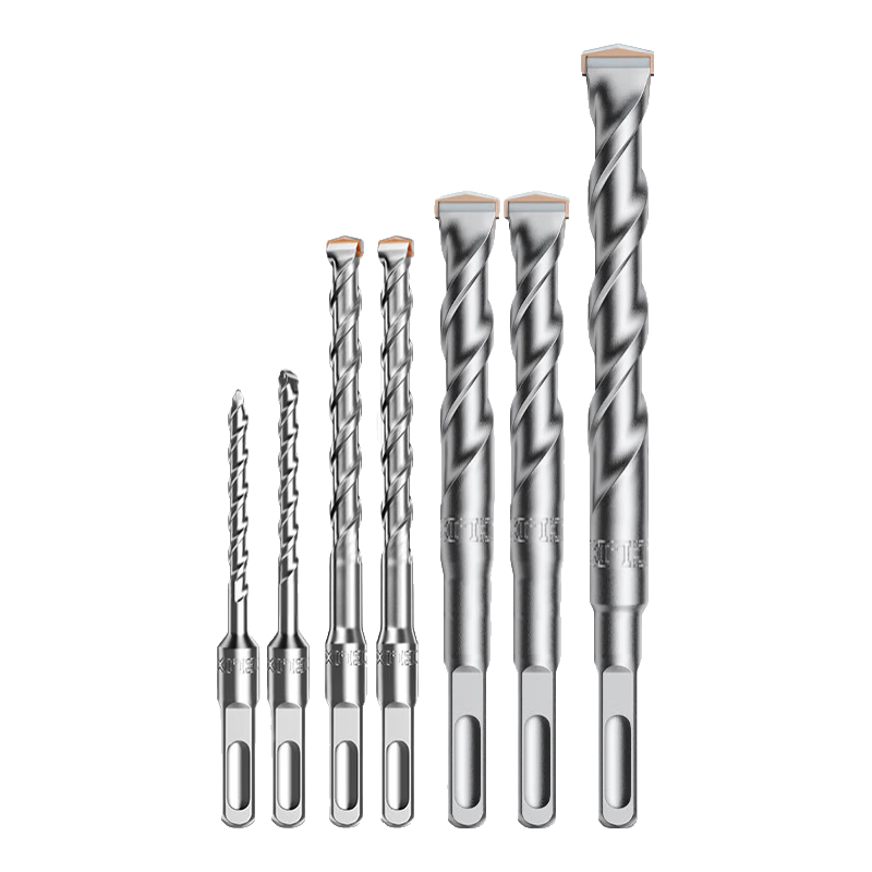 DELIXI ELECTRIC DLX-C8 16×150 Flat Impact Electric Hammer Drill Bit Tungsten Steel Alloy Concrete Wall Penetration