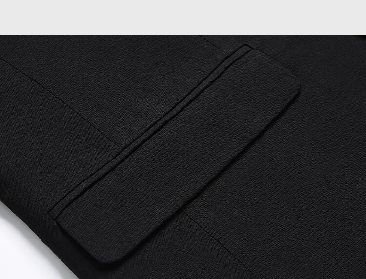 ROMON Wool Suit Set for Men, Slim Fit Professional Formal Wear, Business And Wedding Attire for Me 11