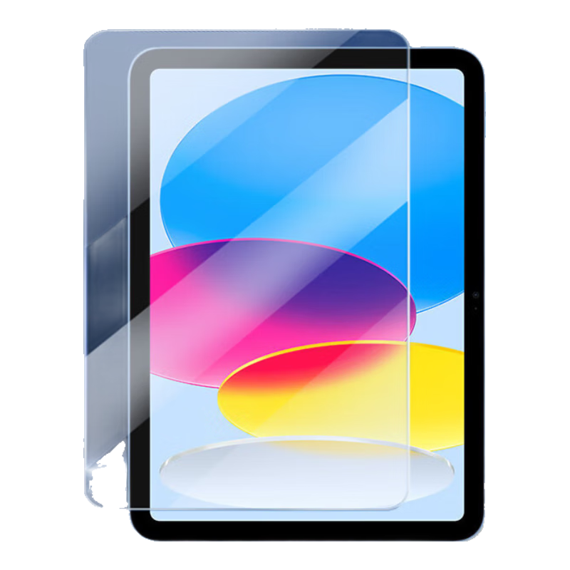 JPLAYER Screen Protector for IPad 11/10, HD Tempered Glass Film for 11-Inch 2025/22 Models, 10th/11th Generation Protective Film, Full-Screen Anti-Fingerprint Anti-Drop Anti-Scratch Protective Cover for Tablet