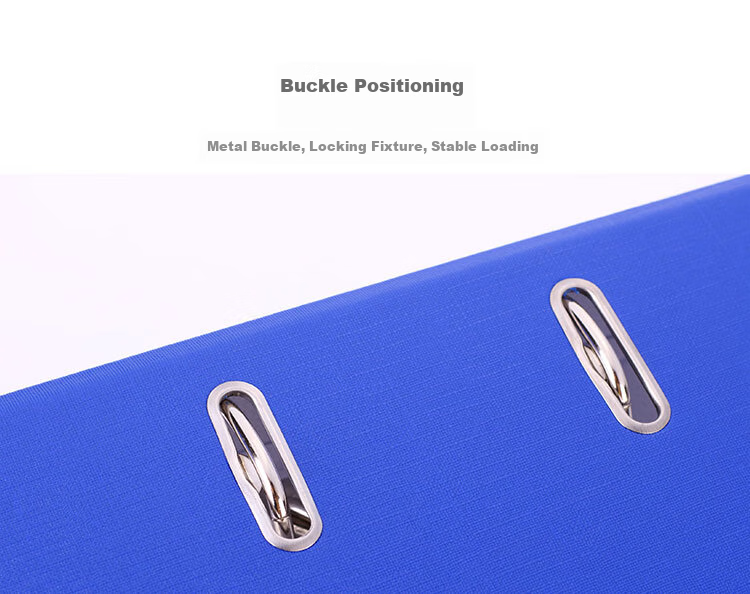 COMIX F/C3 Inch European-Style Lever Arch File, A4 Document Folder with Holes, Two-Hole Loose-Leaf Binder, Spine Width 75mm, Sheet Width 55mm, A108N 5