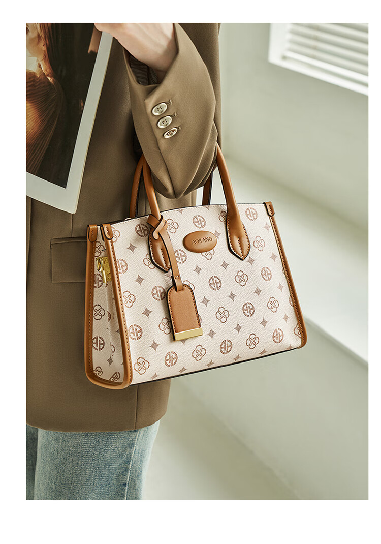Aokang Women's Handbag 2026 New Trendy Tote Bag, Light Luxury Crossbody Shoulder Bag, Birthday Mother's Day Gift for Mom Or Wife 20
