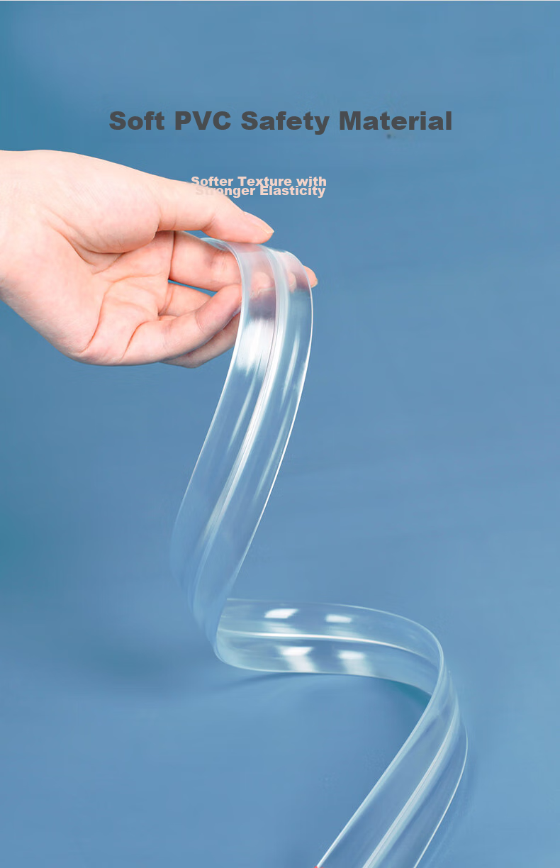 EUDEMON Transparent Anti-Collision Strip Wall Corner Guard Edge Protector for Children's Safety Table Corners Kindergarten Protection Strip 2 Meters 1 Piece 7