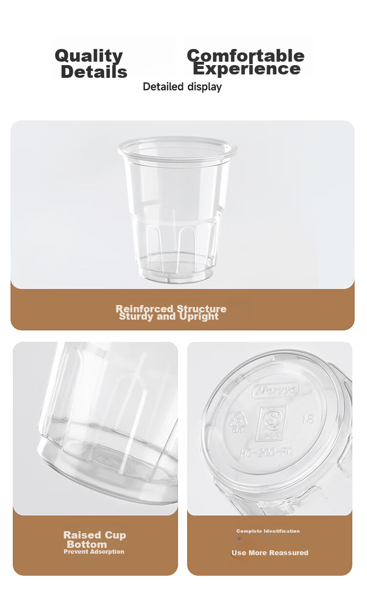 MARYYA Disposable Cups, Aviation Cups, 200ml*50 Pieces, Space Cups, Food-Grade Cups for Drinks, Juice, Tea And Water 14